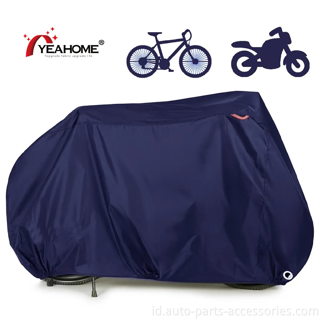 Kualitas Terbaik Outdoor & Insoor Bike Motorcycle Cover Berikat Bahan Waterproof Breathable